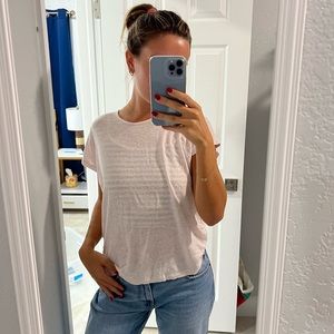 Baby pastel pink viktoria + woods t shirt top